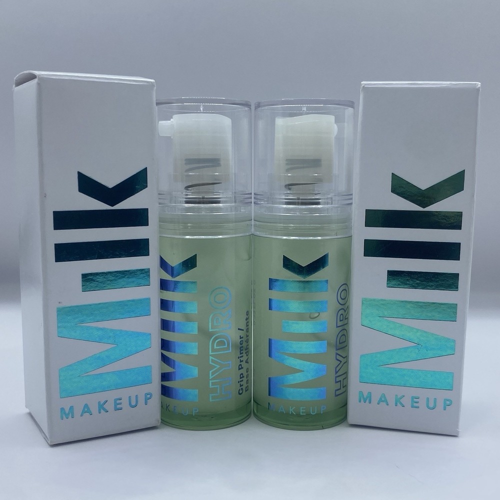 2x MILK MAKEUP HYDRO GRIP PRIMER TRAVEL SIZE  MINI 10ML / 0.33OZ NEW!